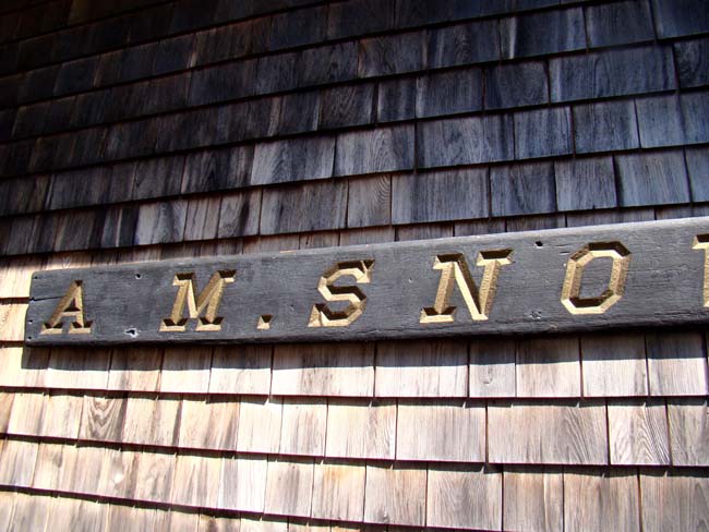 The Sternboard from the Amelia M. Snow circa 1897 — image 3